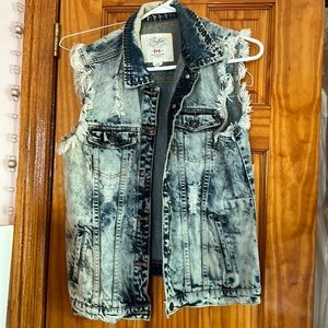 Denim vest Size medium Buffalo brand jeans vest